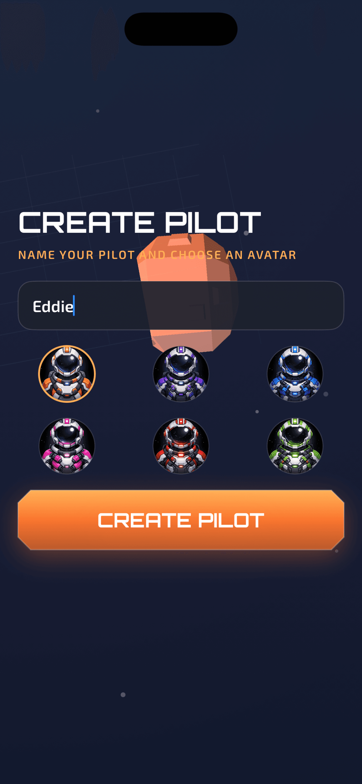 Choose your ship and jump into the mission.